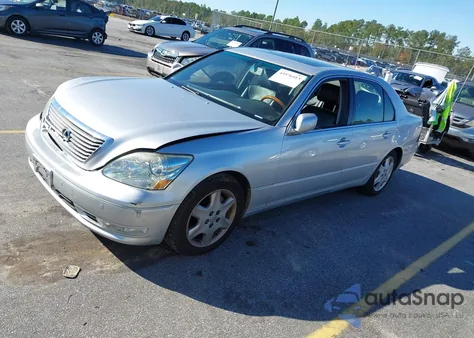 2004 Lexus Ls 430 from USA, damaged, VIN JTHBN36F740124939